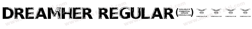 DreamHer Regular字体转换